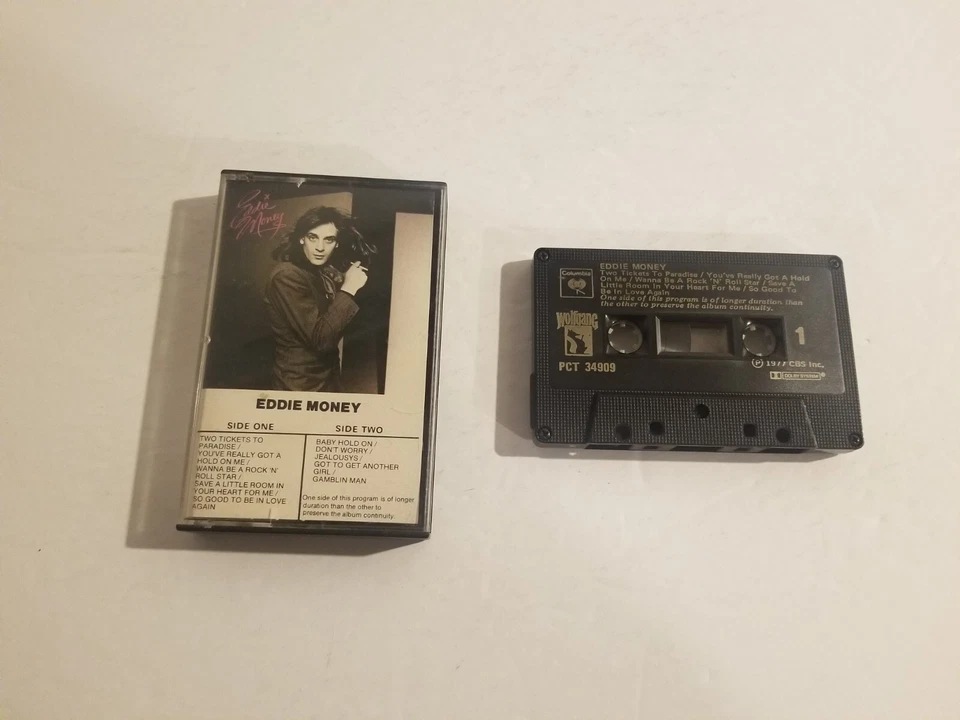 Eddie Money - Self Titled - Cassette Tape - Image 1 of 1