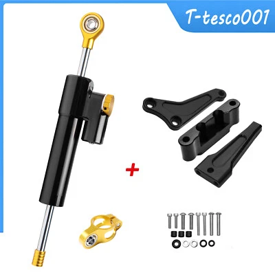 Amortiguador de dirección estabilizador lineal con montaje para Triumph Street Triple 765/765RS Foto 1 de 4