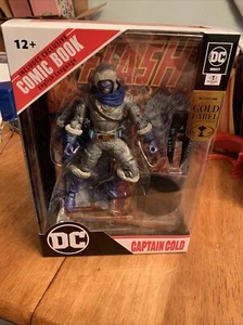 McFarlane Toys DC Direct Gold Label Collection Captain Cold Metallic Paint Page - Picture 1 of 12