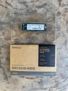 Synology SNV3410-400G M.2 2280 NVMe PCIe Internal SSD 400 GB - Afbeelding 1 van 2