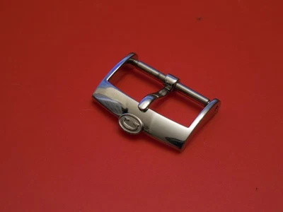 GENUINE CONCORD 18MM / 20MM STEEL BUCKLE FOR LEATHER STRAP BAND BRACELET - Image 1 of 4