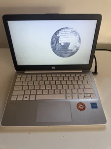 HP STREAM IN WHITE 11-ak0502sa LAPTOP, HOUSE CLEARANCE ITEM - Afbeelding 1 van 7
