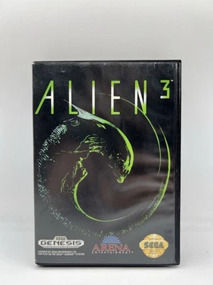 Alien 3 Sega Genesis Game and Case - Image 1 of 4