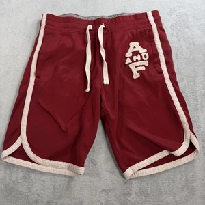 Sudaderas Abercrombie & Fitch Para Hombre L Rojo De Colección Envejecido Peso Pesado Hechizo - Imagen 1 de 13