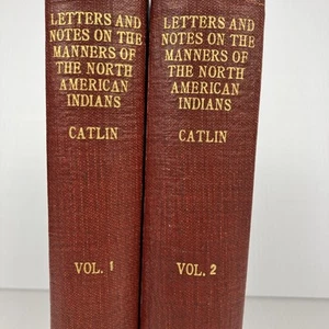 1841 Letters And Notes On The North American Indians 2 vol 1st Ed George Caitlin - Imagen 1 de 24
