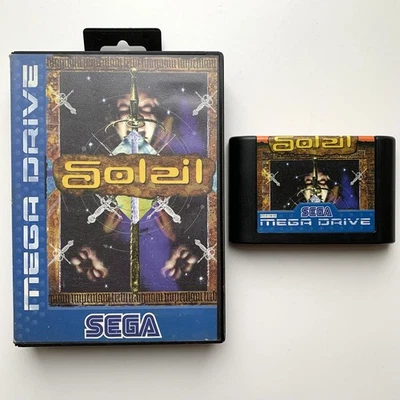 Soleil Sega Mega Drive Game w/ Box 1994 PAL - NO MANUAL  *TESTED* - Image 1 of 4