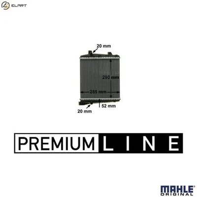 RADIATOR ENGINE COOLING CR 1186 000P FOR VW PORSCHE CGEA/CGFA 3.0L 6cyl TOUAREG - Image 1 of 4