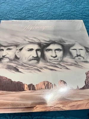 W. Jennings, W. Nelson, J. Cash, K. Kristofferson - Highwayman Vinyl LP FC 40056 - Image 1 of 3