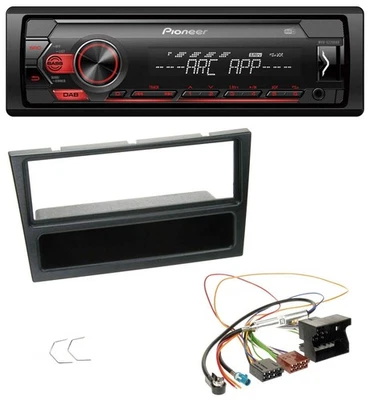 Pioneer DAB 1DIN MP3 AUX USB Autoradio für Opel Agila Combo Corsa C Omega B Viva - Bild 1 von 4