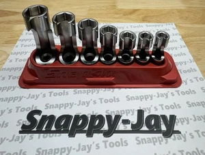 Snap-on Tools USA NEW 10pc 3/8" Drive SAE Master Flare Nut Socket Set 207FRX  - Bild 1 von 4