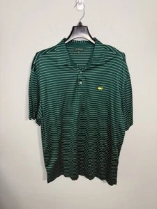 Masters Collection Green/White Men’s Polo XL - Picture 1 of 4