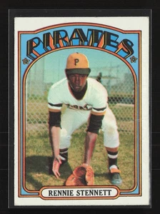 1972 Topps #219 Rennie Stennett Pittsburgh Pirates Rookie EX - Picture 1 of 2