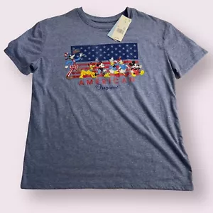 NEW! Disney Store Fourth of July American Original T-Shirt Womens XS - Picture 1 of 7
