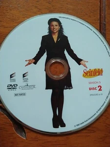 Seinfeld Season 5 (DVD, 2005) Larry David (CR) EN/FR Replacement Disc #2 Only - Picture 1 of 1