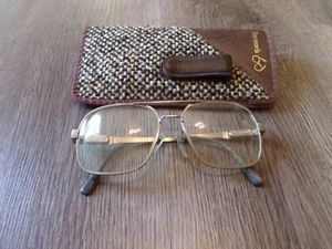 MARCOS DE GAFAS VINTAGE SAFILO COLOR PLATA CON ESTUCHE - Imagen 1 de 3