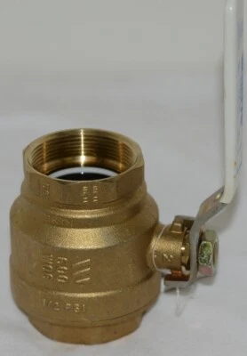 WATTS LFFBV3C Brass Ball Valve Full Port Thread 600 WOG 2 Inch - Image 1 of 4