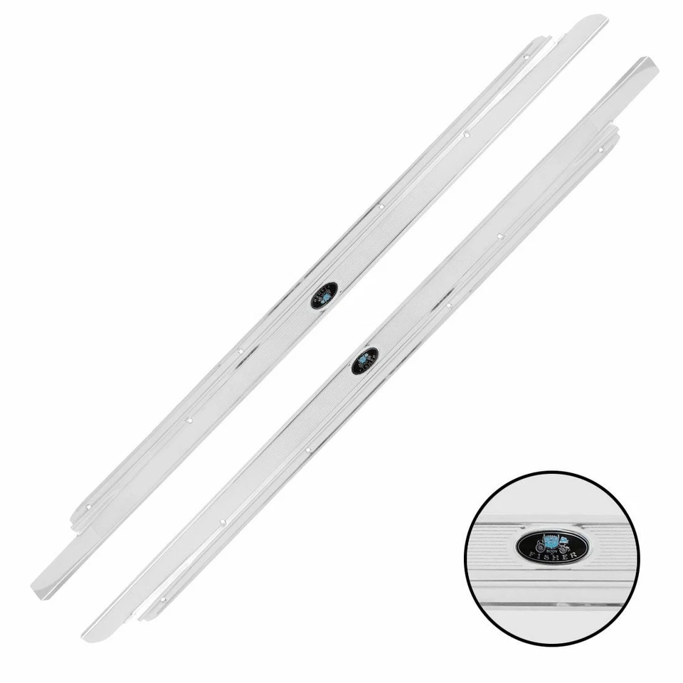 Nuevo umbral de puerta delantero Nova convertible placas de desgaste piezas de moldura para Chevy II 3001 Foto 1 de 1