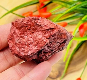Roter Jaspis roher Brocken, Japer grobe Kristallprobe, Chakra, 1,5" - 2" - Bild 1 von 7
