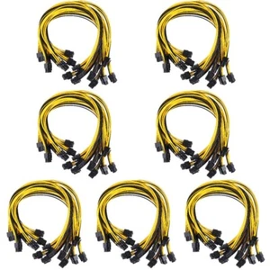  7 PCS Netzkabel -Adapterscheibe Stromversorgungskabel Computer Stromkabel - Afbeelding 1 van 12