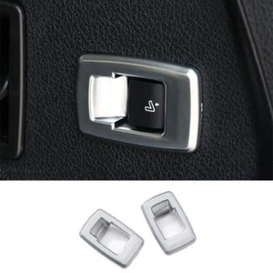 Matte Silver Rear Seat Memory Switch Frame For BMW 2 Series Touring 2015-2019 - Imagen 1 de 6