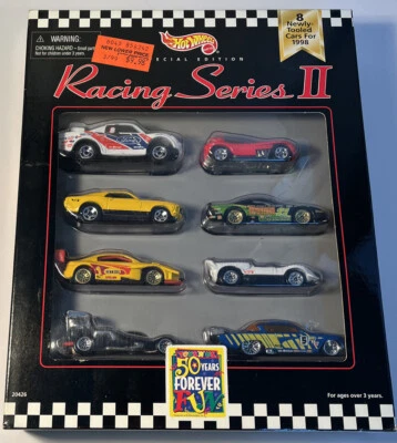 Hot Wheels Edición Especial Racing Serie 2, F.A.O. Negro Die Cast, 1:64, (B222) Foto 1 de 2