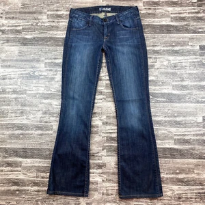 Jeans Hudson denim elasticizzati taglia 27 in Ell lavaggio scuro bootcut - Foto 1 di 5