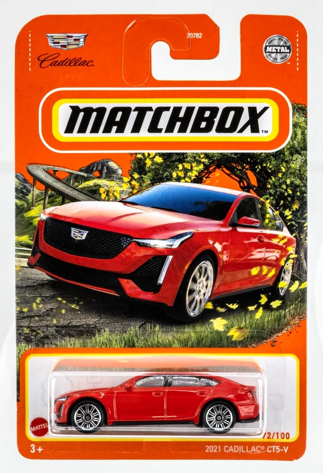 2022 Matchbox #72 2021 Cadillac® CT5-V Blackwing™ VELOCITY RED | FSC - Image 1 of 1