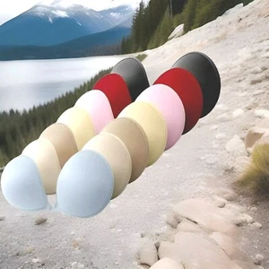 NuBra Feather Lite Super Light Adhesive Strapless Bra (F700) CHOCOLATE (A) $162. - Picture 1 of 10