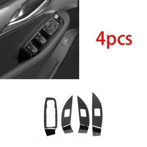 Window Lift Panel Switch Cover Trim Black Titanium Fit For Cadillac CT5 2020-24 - Picture 1 of 8