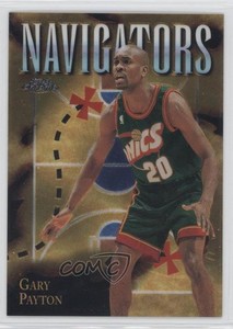 1998-99 Topps Chrome Season's Best Navigators Gary Payton #SB2 HOF