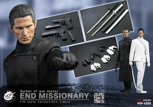 POPTOYS EX09 End missionary Bucket of gun master 1/6 Action Figure - Picture 1 of 13