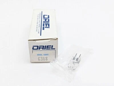 Oriel USHIO 6V10W Replacement Lamp Light Bulb 6V 10W T3 bulb shape 3200K G4 Base - Image 1 of 3