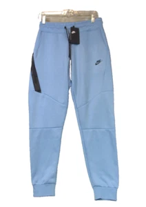 Neu mit Etikett Nike Herren blau Tech Fleece Jogginghose Sweat sportlich Stretch Training Laufen M - Bild 1 von 10
