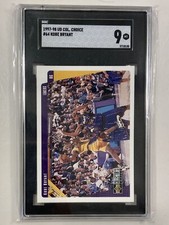1997-98 Upper Deck Collector's Choice Kobe Bryant #64 SGC 9 MINT Lakers