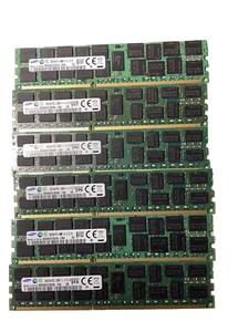 16GB 2RX4 PC3-14900R DDR3- Samsung Server RAM Memory [x6] - Picture 1 of 1