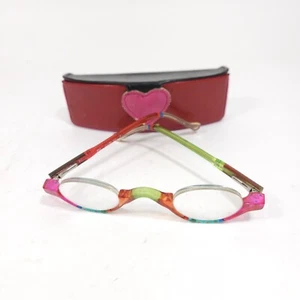 Ronit Furst Brille Handbemalt Mehrfarbig Israel mit Etui - Bild 1 von 14