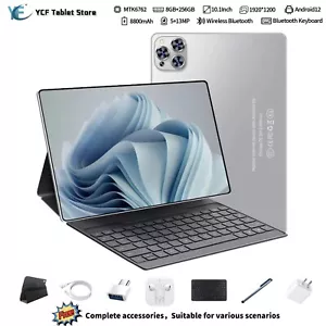Tablet 10.1 in RAM8+256G 8800mAh Support 5GWiFi GooglePlay with Free accessories - Picture 1 of 28