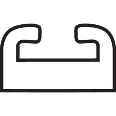 Kimpex Diapositiva Negra - Perfil 10M - Longitud 57.00" 04-209-22 Foto 1 de 3