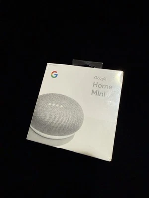 Google Home Mini Smart Speaker with Google Assistant - Chalk (GA00210-US) - Image 1 of 4