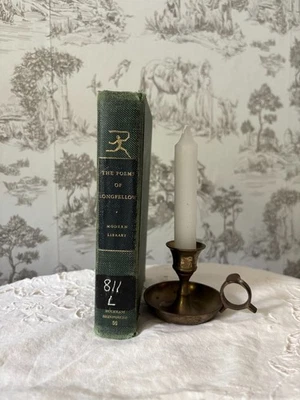 Vintage Hardback Poetry Book The Poems of Longfellow The Modern Library Edition - Image 1 of 4