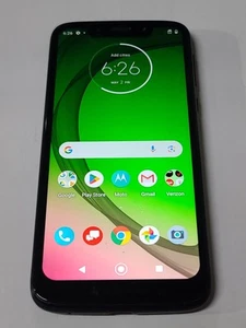 Motorola G7 Play NA XT1952-3, 32 GB, nero, sbloccato, discrete condizioni: RA514 - Foto 1 di 9