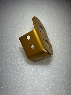 Vintage RC Team Associated RC10 A Stamp Gold Pan Motor Mount Plate Rare HTF - Image 1 of 3
