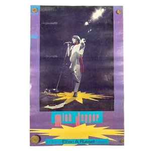 Vintage 1980s Mick Jagger The Rolling Stones Poster, Photo By Ethan A. Russell - Bild 1 von 7