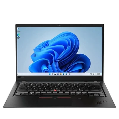 Lenovo ThinkPad X1 Carbon 6th Gen i5 6200U 2.8GHz 8GB RAM 256GB SSD Windows 11 - Image 1 of 4