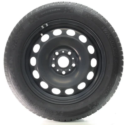VW Golf 8 VIII CD1 Winterräder Stahl Nexen 205/55R16 91H DOT23 5Q0601027BR - Bild 1 von 4