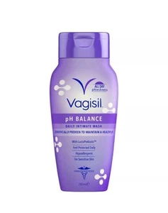 Vagisil pH Balance Daily Intimate Wash 240mL with LactoPrebiotic™ Sensitive Skin - Picture 1 of 1