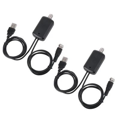 2pcs HDTV Antenna Amplifier Signal Booster TV High Gain for 720P/1080P/ATSC - Image 1 of 4