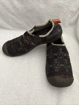 Keen Comfort Slide Mujer Negro Howser II Forrado Interior Tracción Exterior, 9 Foto 1 de 4