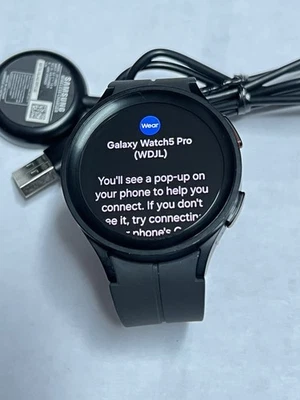 Samsung Galaxy Watch5 Pro SM-R920 45mm Titanium Case with D-Buckle Sport Band  - - Image 1 of 4