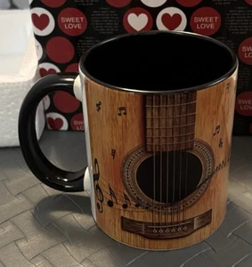 Musiknoten Gitarre Kaffeebecher 11 Oz. - Bild 1 von 4